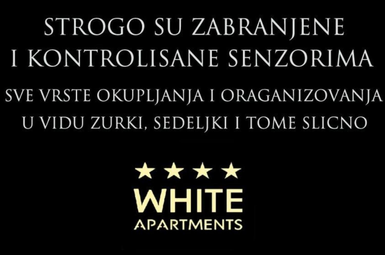 White Apartments Belgrade Exterior photo