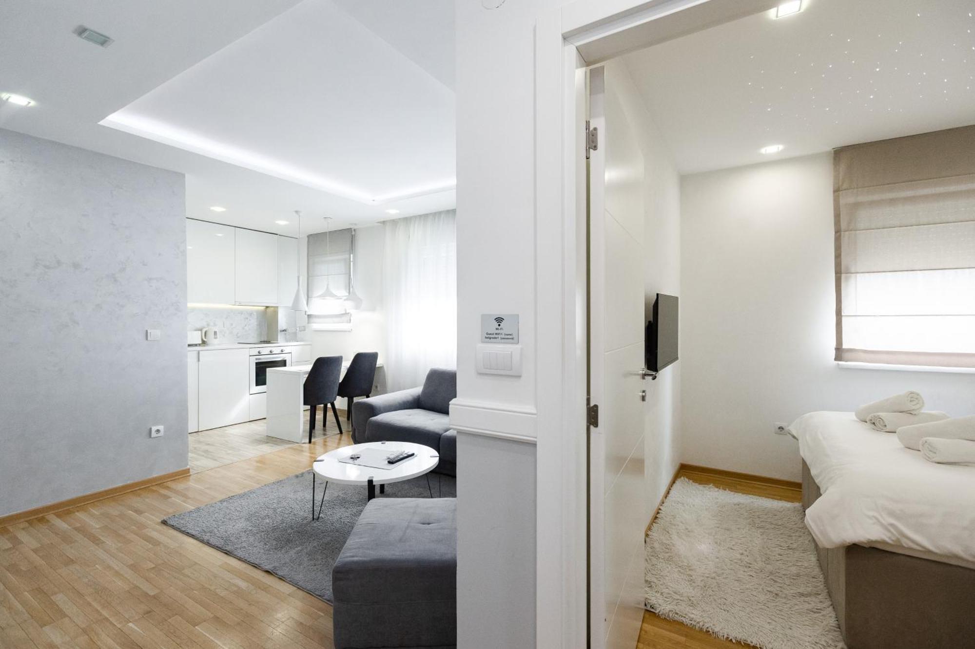 White Apartments Belgrade Room photo